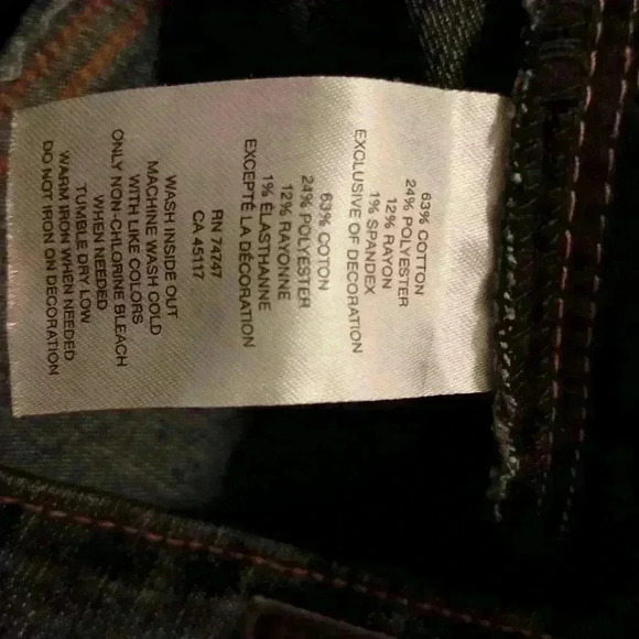 2/$30 Natural reflection size 12 Medium wash blue jeans-(#119) - Picture 4 of 9